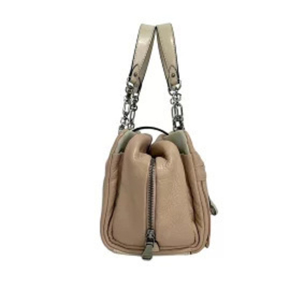 Loewe Laura Handbag pink Ivory White leather